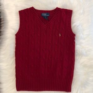 Polo red size 5 boys vest